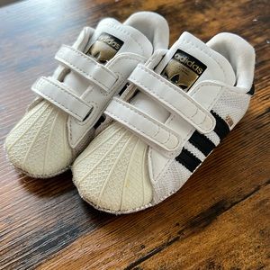 Adidas Superstar crib shoe